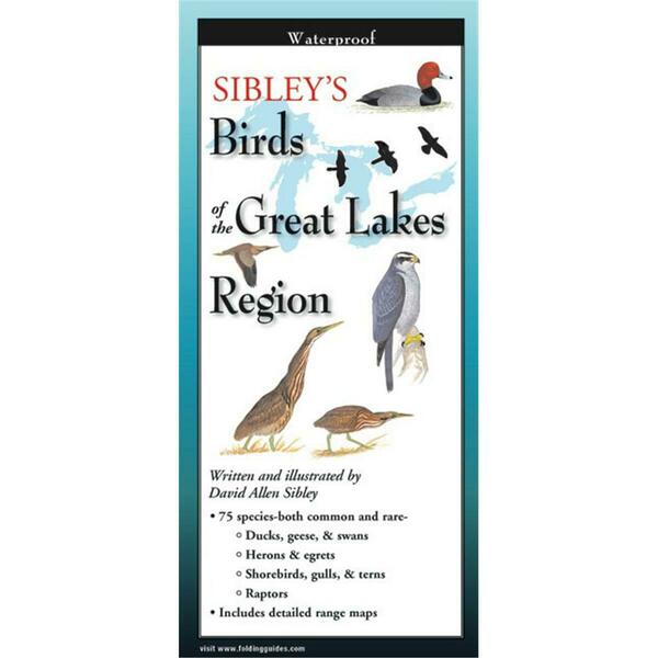 Steven Lewers & Associates Sibleyapos;s Birds Great Lakes Region Book LEWERSBGL127